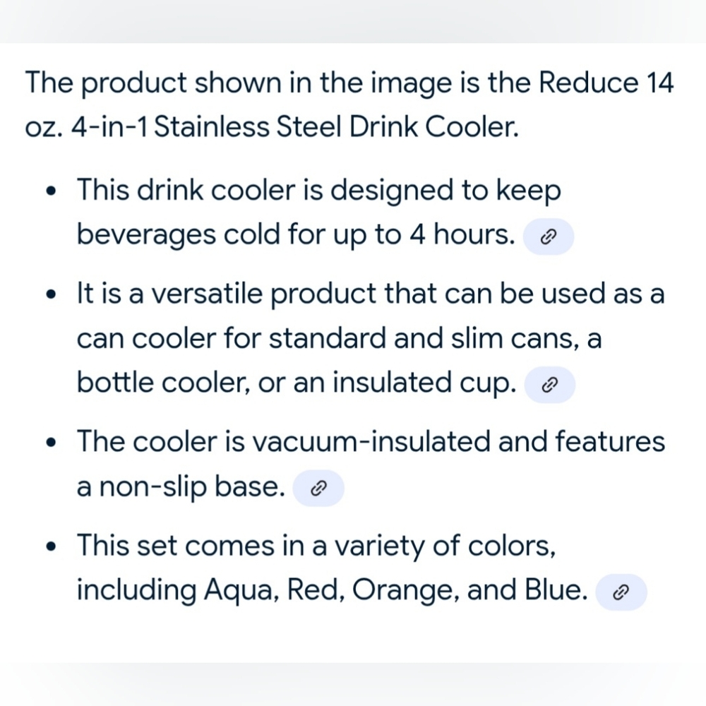 EUC Reduce Insulated Tumblers - Blue, Orange, Red, Teal - Picture 4 of 4